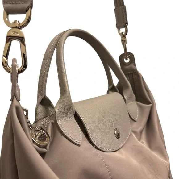 Longchamp Classic Gray Tote Bag with straps. In good conditions - Picture 13 of 16